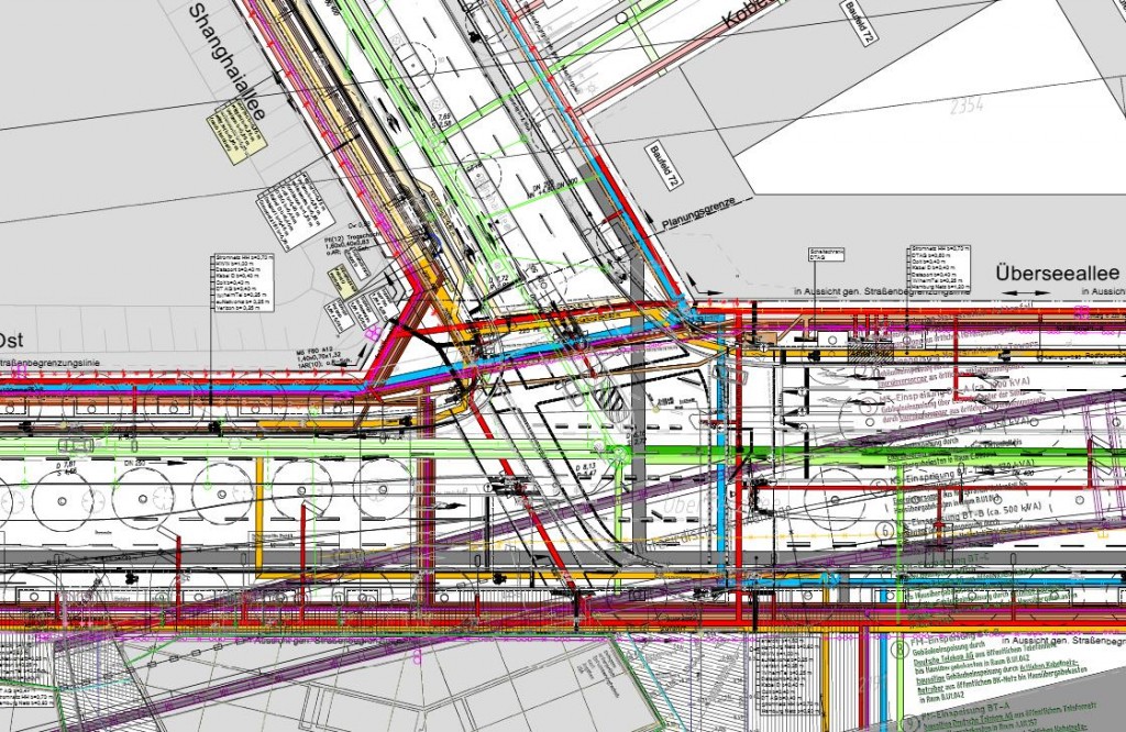 Leitungstrassenplan